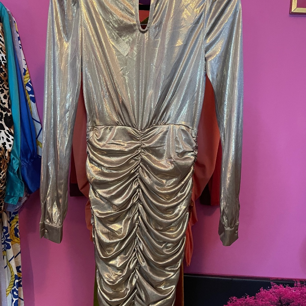 Cefian ruched party dress